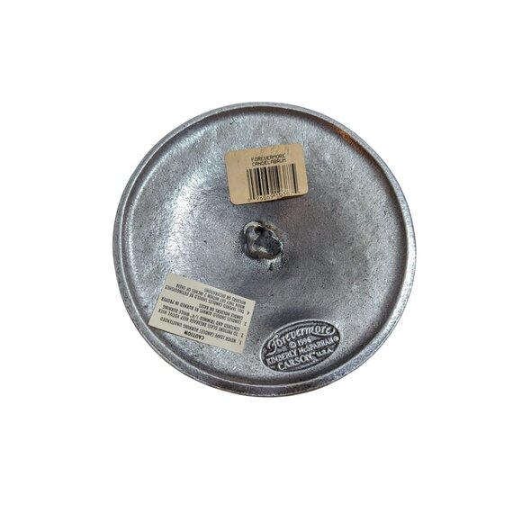 Forevermore Pewter 3-Arm Candle Holder w/ Romantic Heart Design & Celtic Knot - Picture 4 of 5